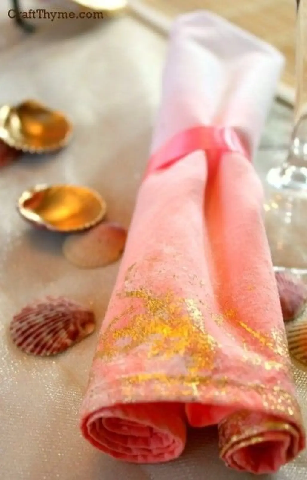 Learn the Right Way to Add Gold Leaf to Fabric