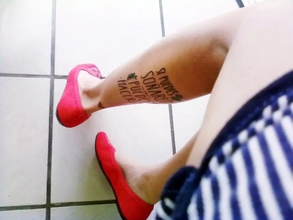 Love the Leg Tattoos