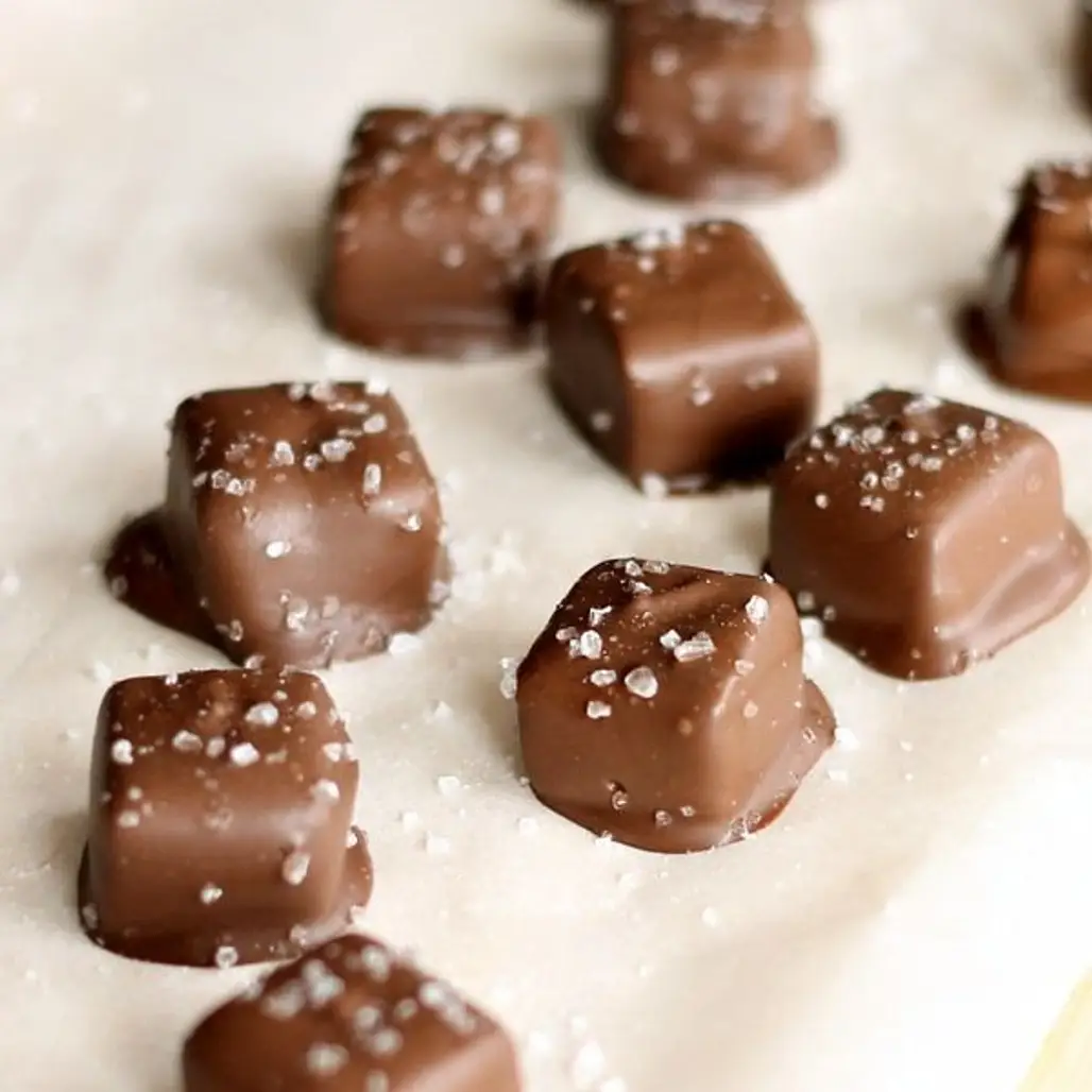 Homemade Salted Chocolate Caramels