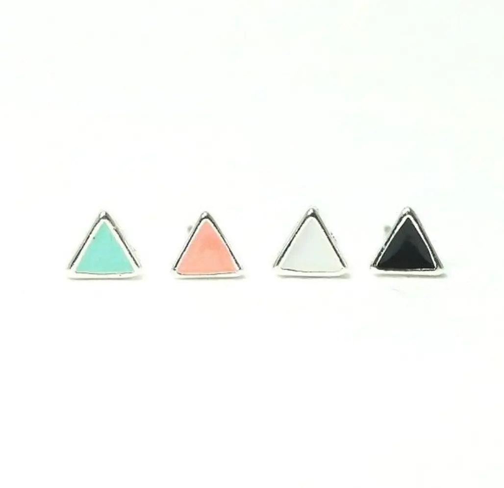 triangle,earrings,jewellery,fashion accessory,triangle,