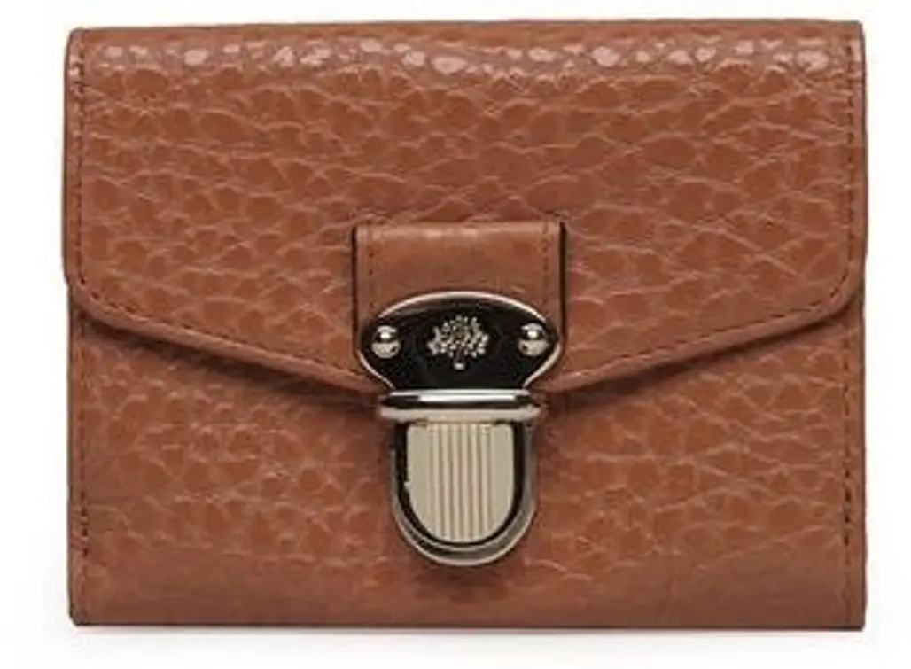 Mulberry Polly Push Lock Wallet