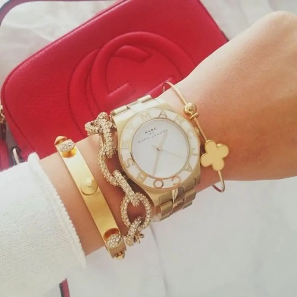 Gold Arm Candy