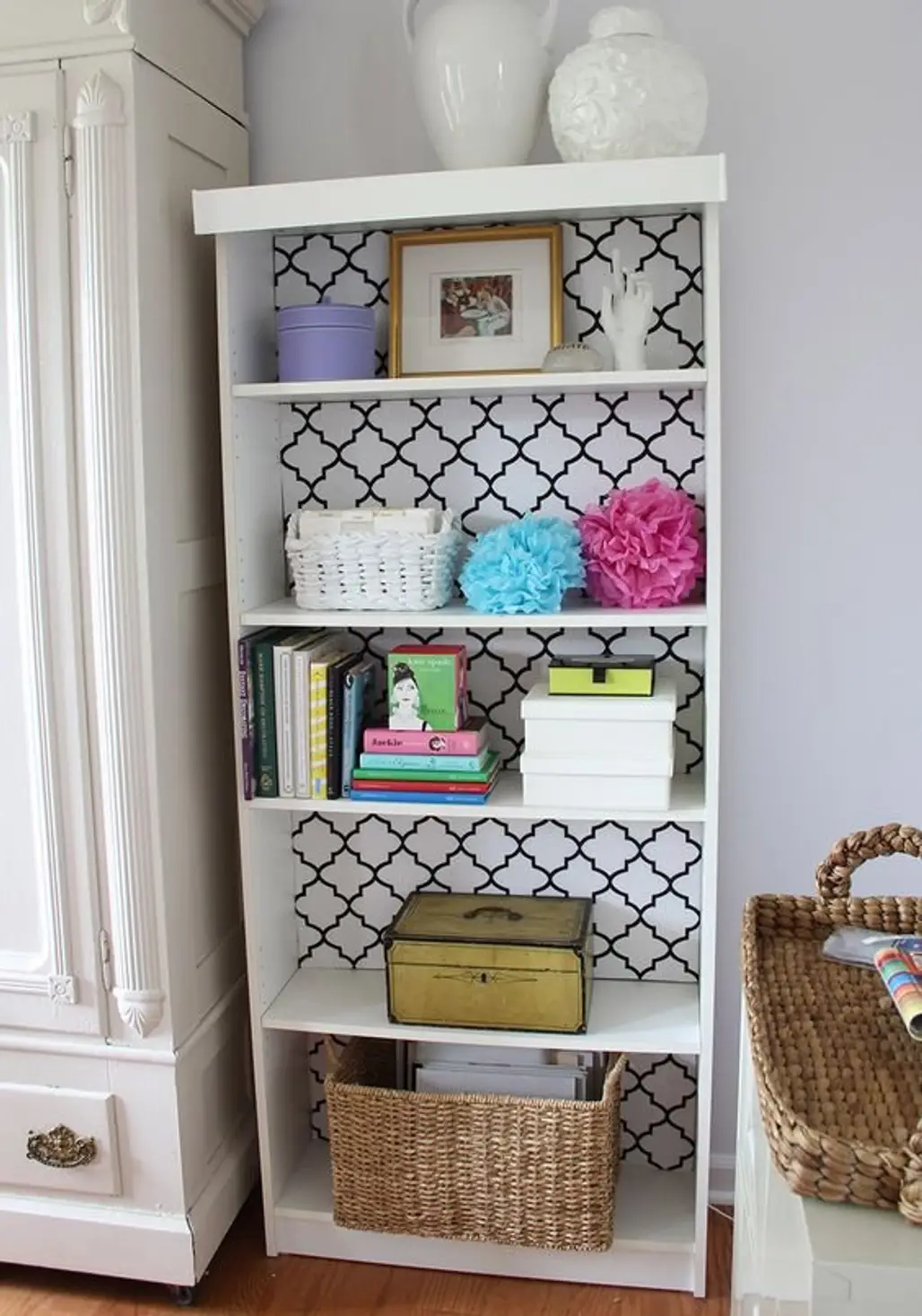 Invest in a Beautiful Bookcase over Drilling in Shelves
