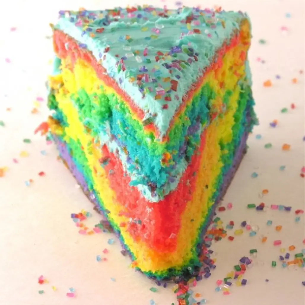 The Second of Many, Many Rainbow Cakes