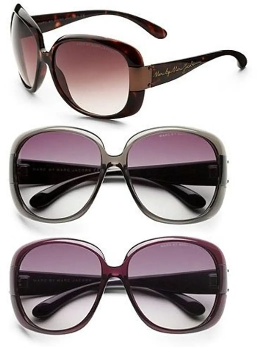 Marc by Marc Jacobs Medium Rounded Sunglasses