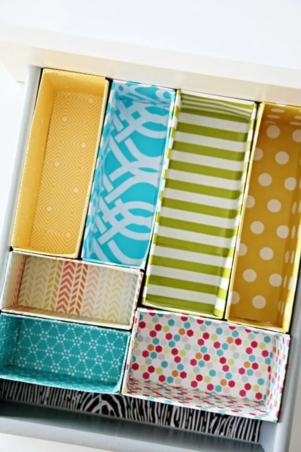 Small, Colorful Boxes