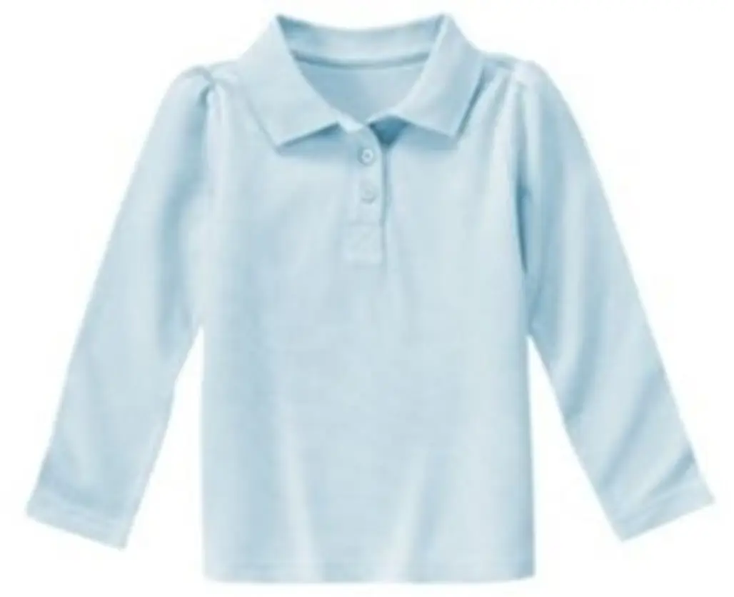 Gymboree Uniform Long Sleeve Polo Shirt