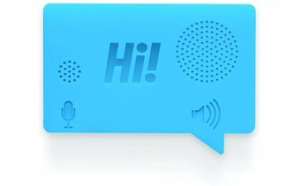 Of London Hi! - the Little Magnetic Voice Message Recorder