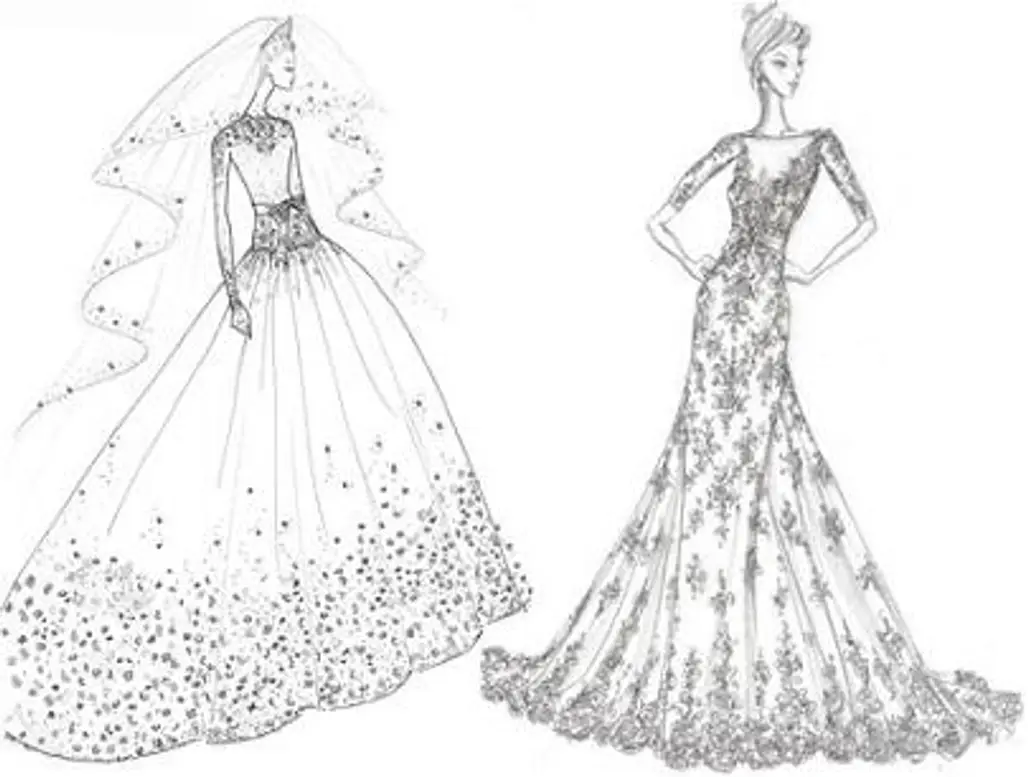 Gowns Made for a Princess...