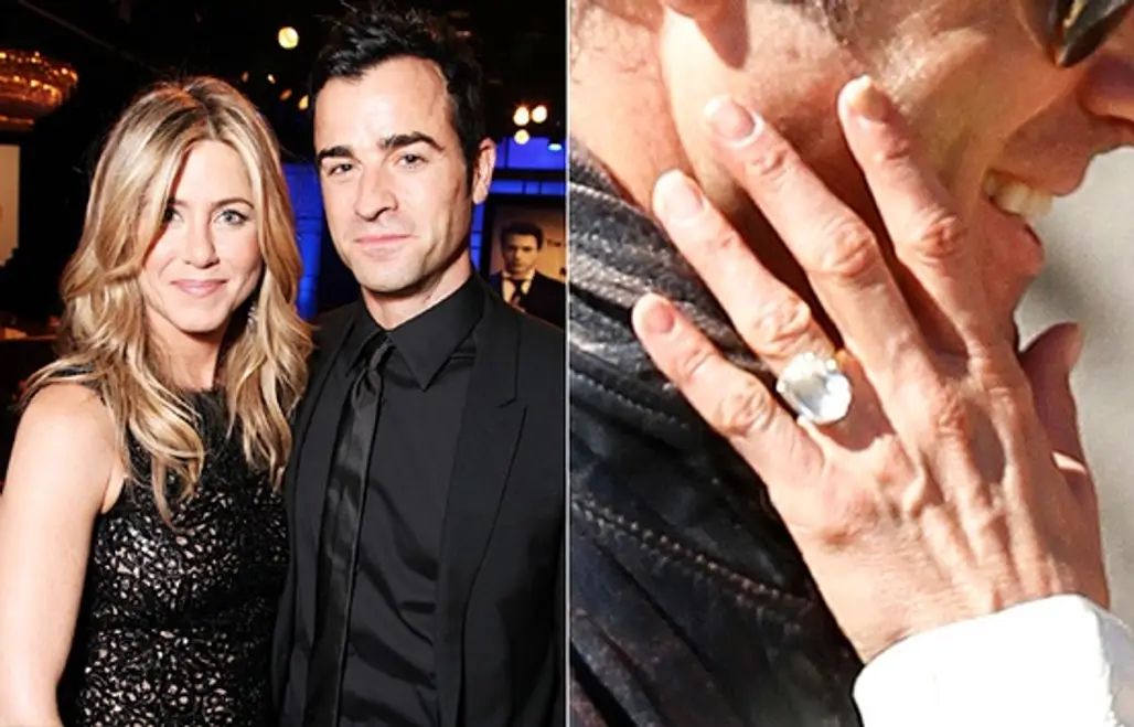 Jennifer Aniston's Engagement Bling...