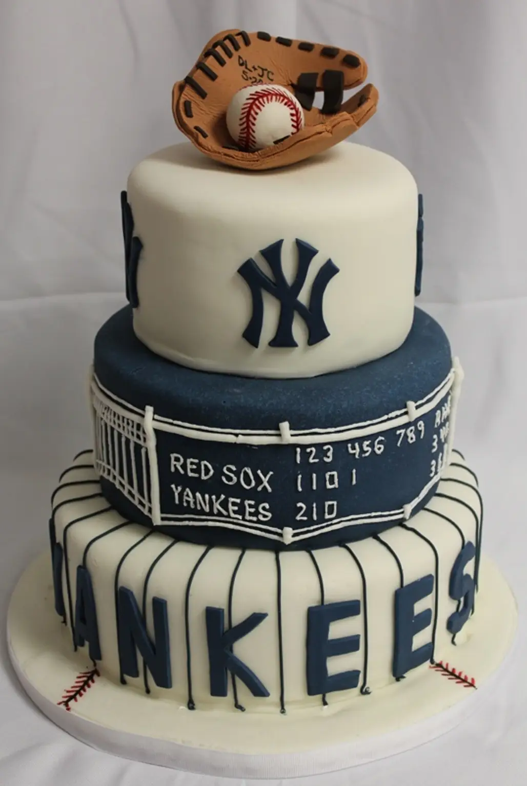 Baseball Theme Groom's Cake...
