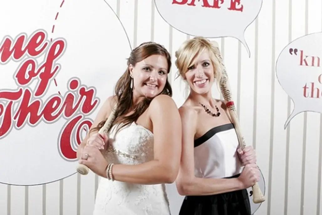 Baseball Theme Wedding Photo Booth...