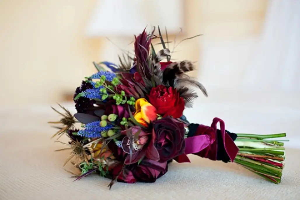 Bohemian Chic Wedding Bouquet...