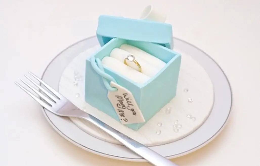 Marriage Proposal Cake...