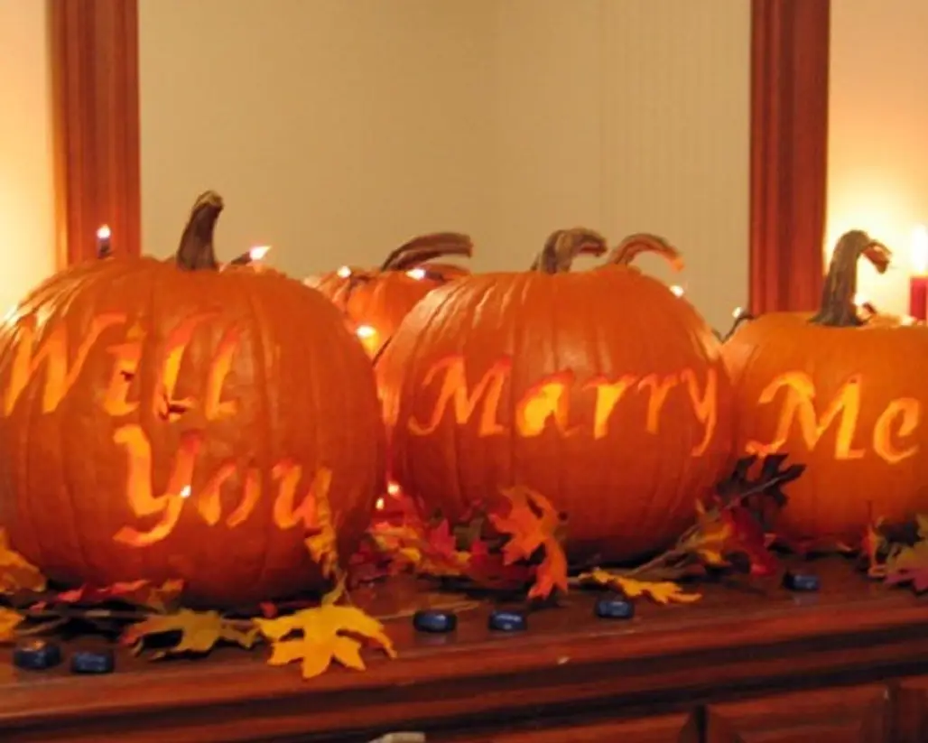 Halloween Marriage Proposal...
