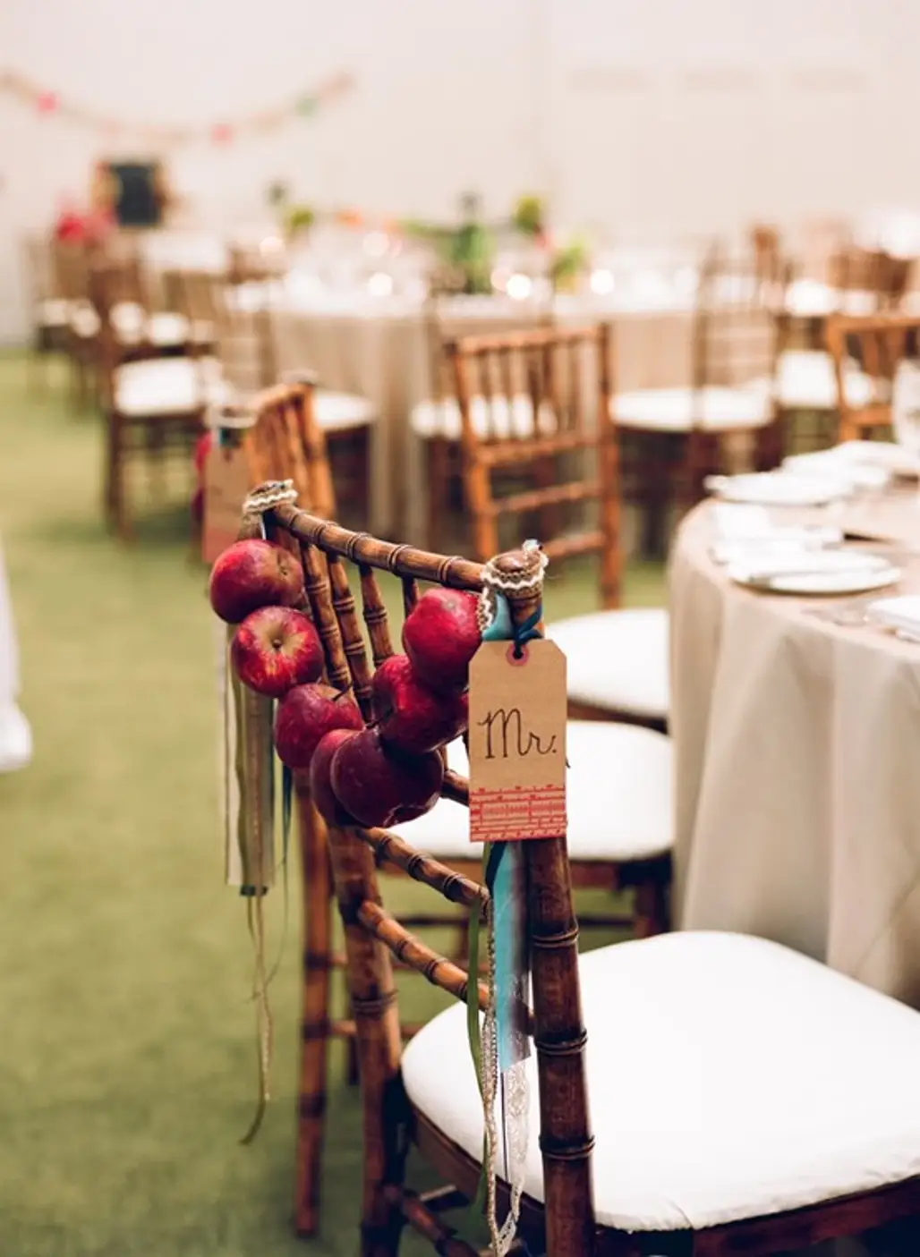 Apple Decor Wedding Chairs...