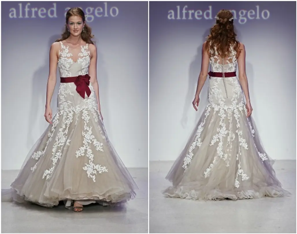 Alfred Angelo Lace Gown...