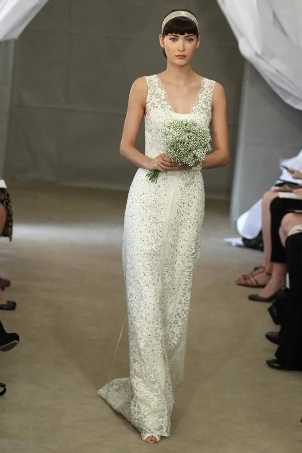 Carolina Herrera Lace Gown...
