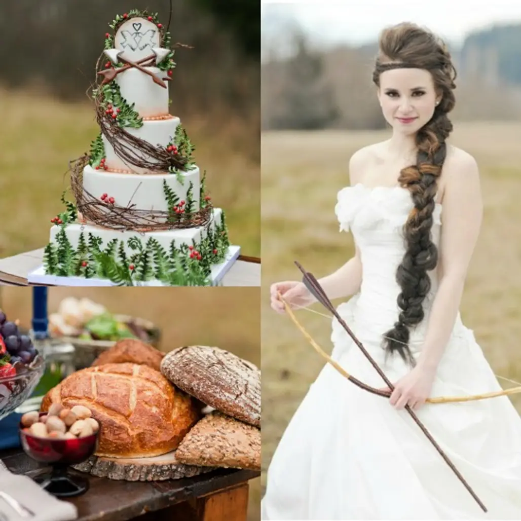 The Hunger Games Inspired Wedding...