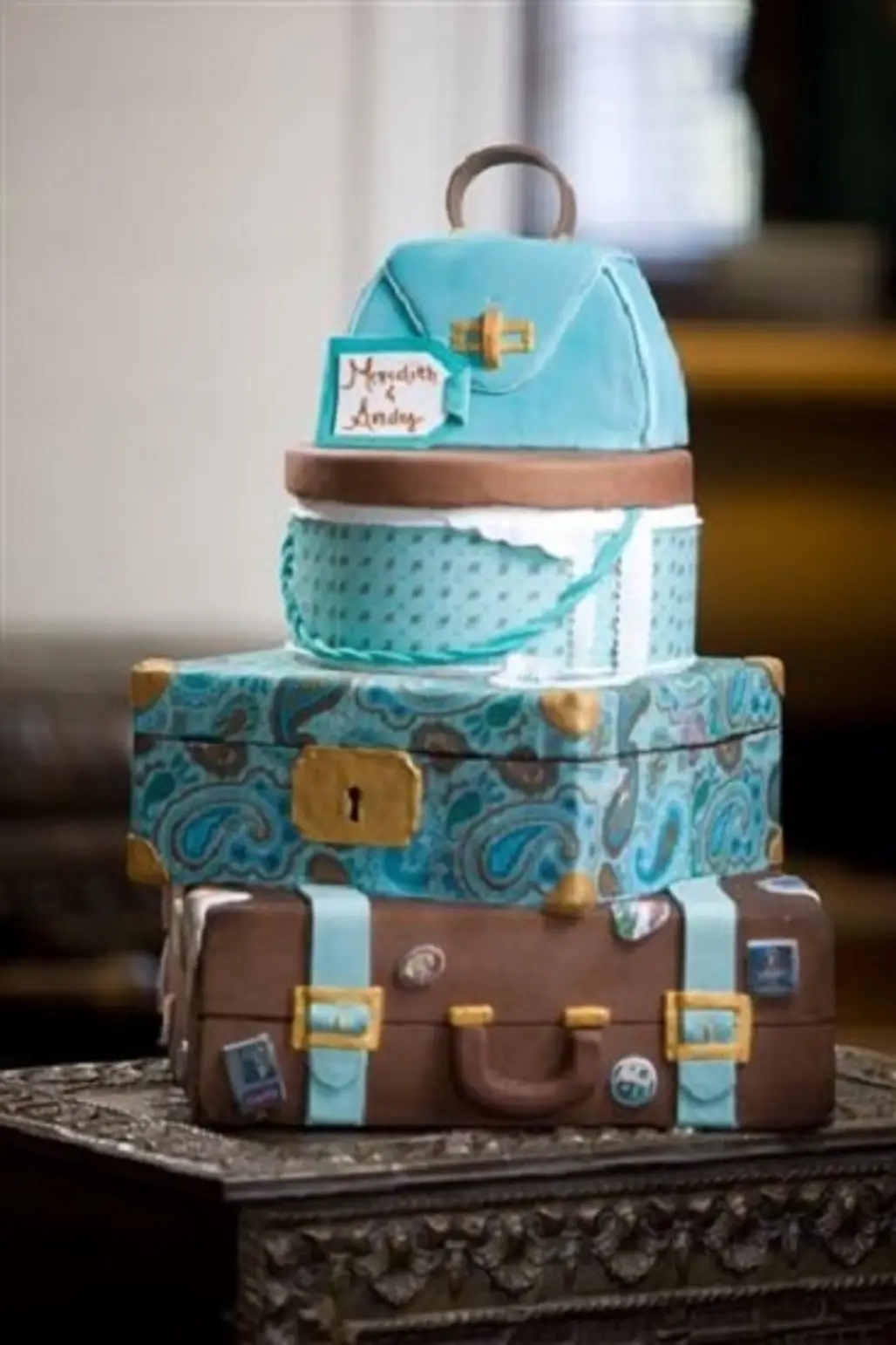 Travel Theme Groom's Cake...