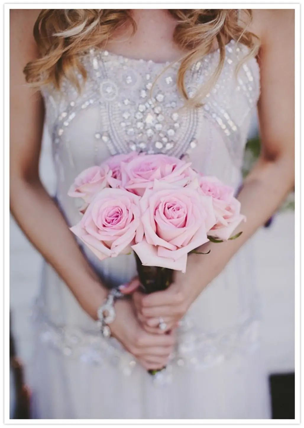 A Bride's Design Glitter Wedding Dress...