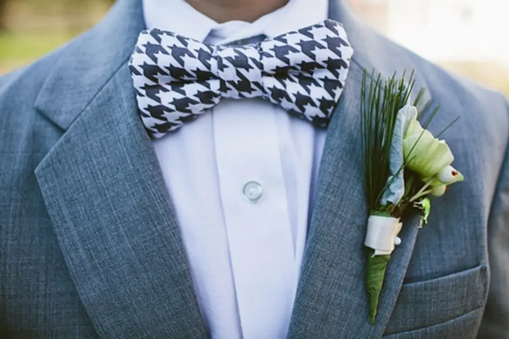 Houndstooth Bow Tie...