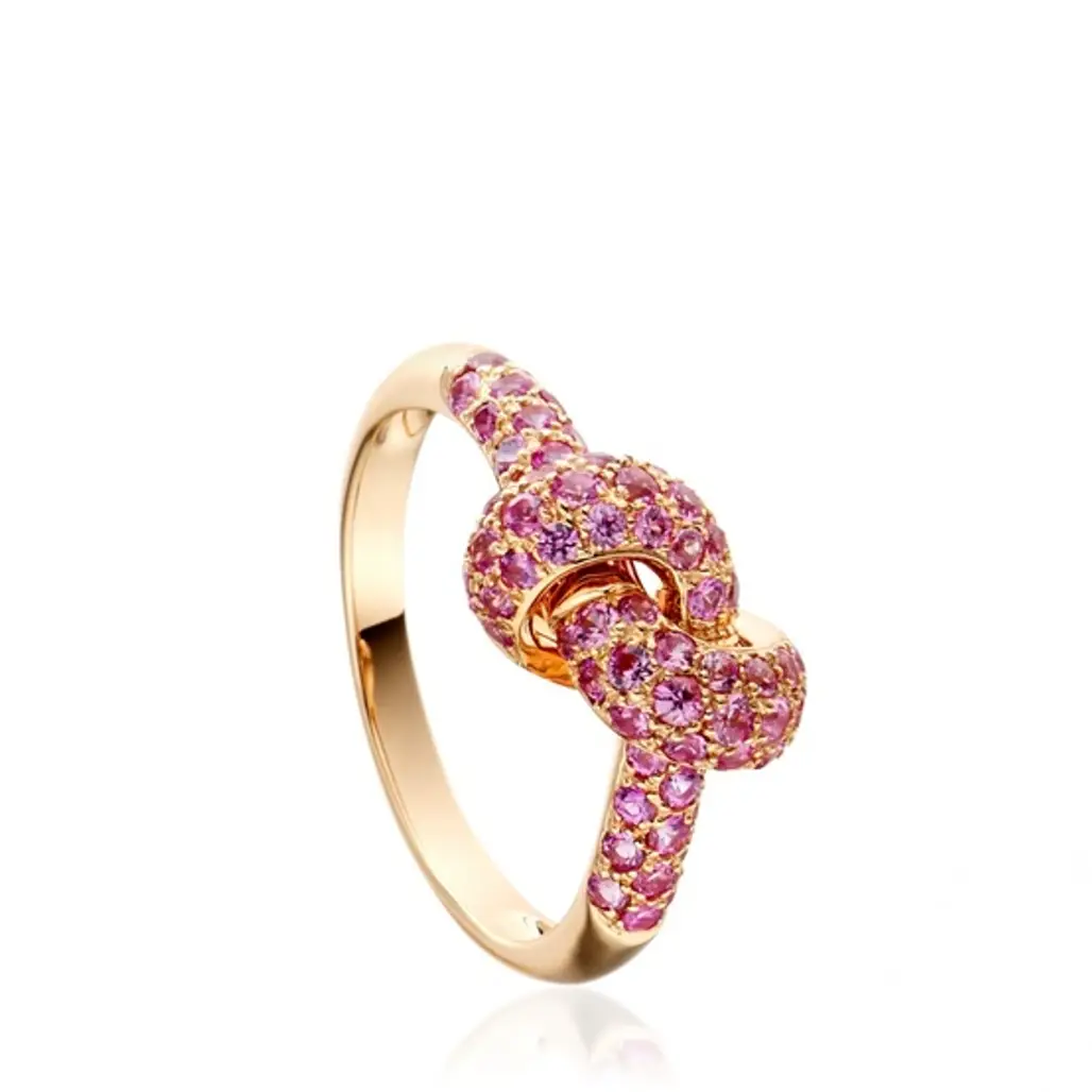 Love Knot Rose Gold Ring...