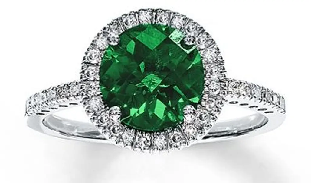 Emerald Engagement Ring...