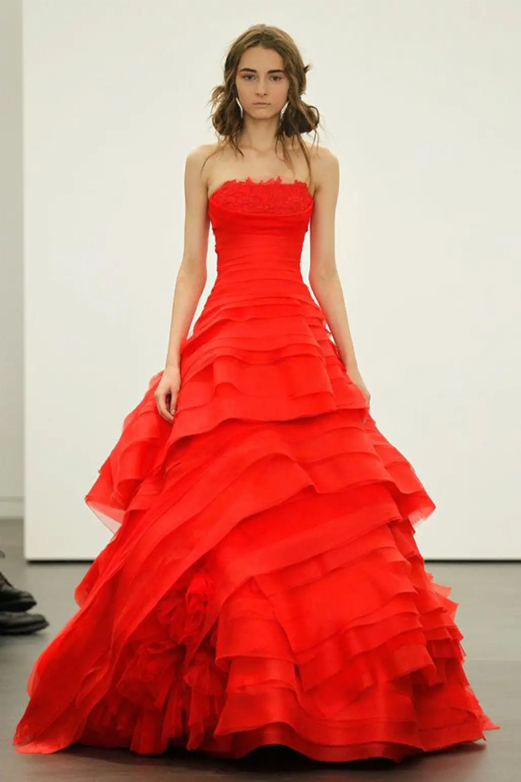 Princess Red Wedding Gown...
