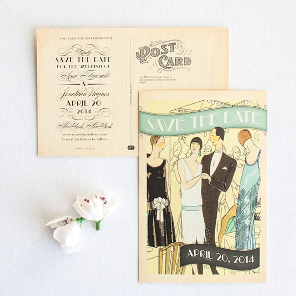 Great Gatsby save the Date...