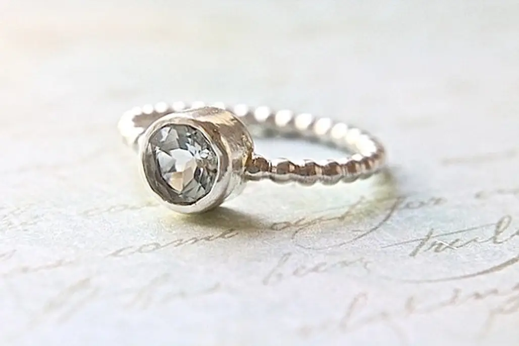 Eco Friendly Ring Made with Recycled Sterling Silver by Etsy