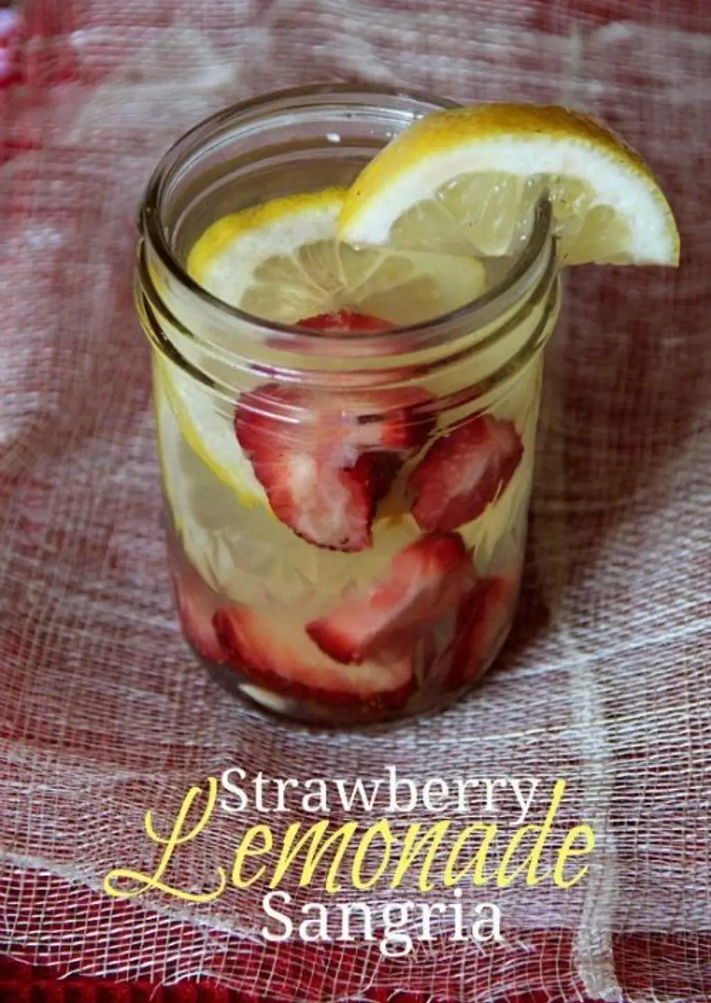 Strawberry Lemonade Sangria