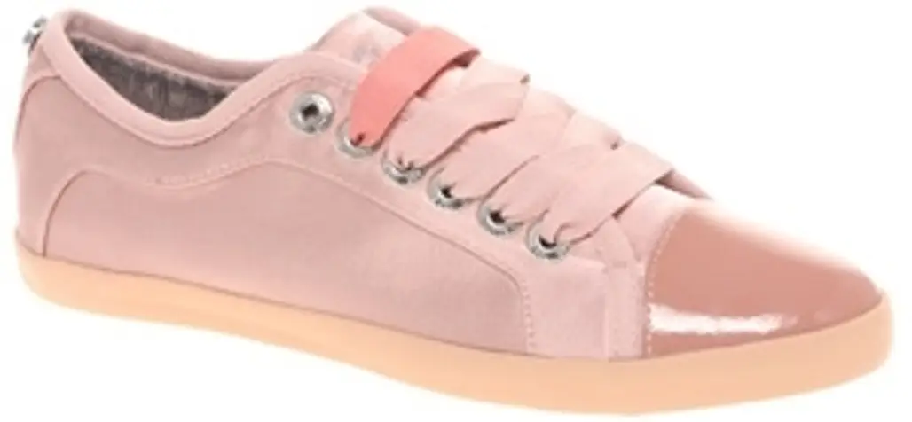 Ted Baker Raesa Satin Lace up Trainer