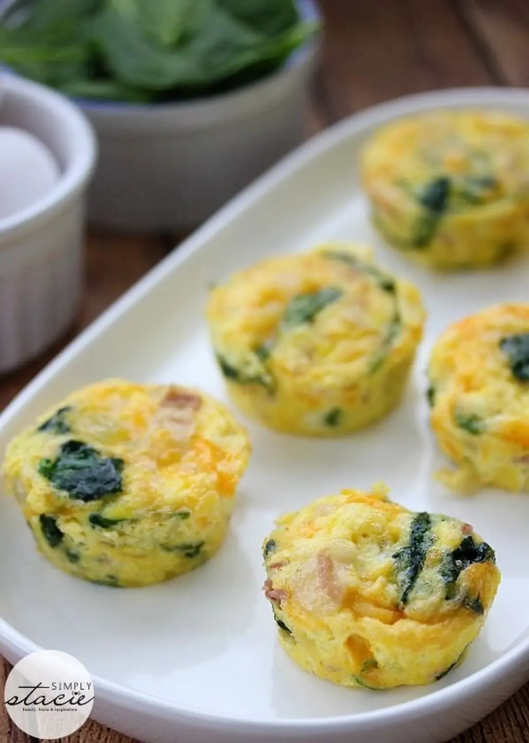 Spinach and Cheese Egg Muffins