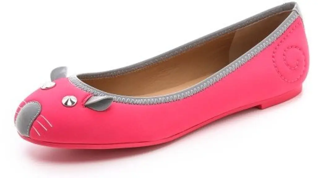 Marc by Marc Jacobs Neoprene Pink Mouse Flats