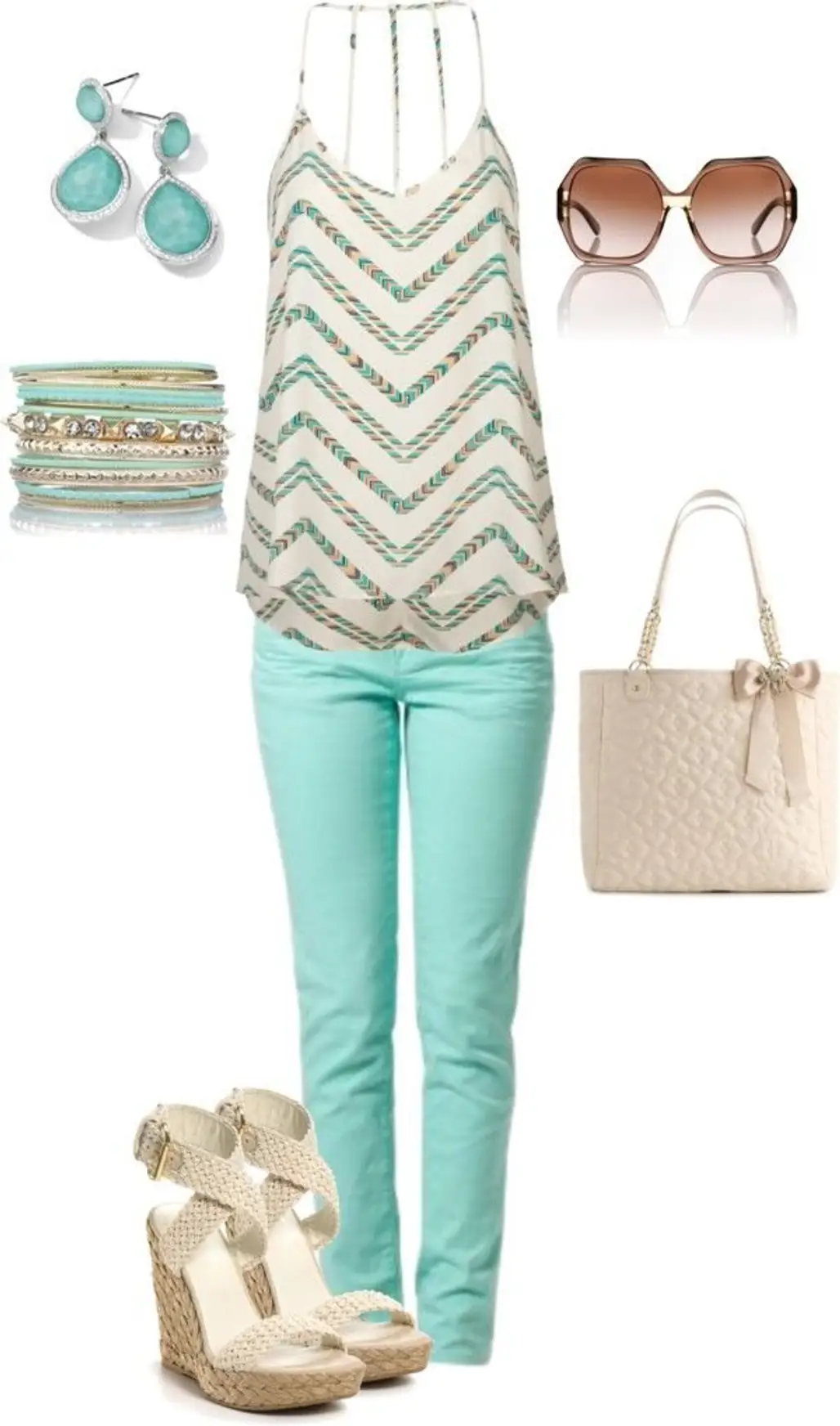 Tiffany Blue Outfit