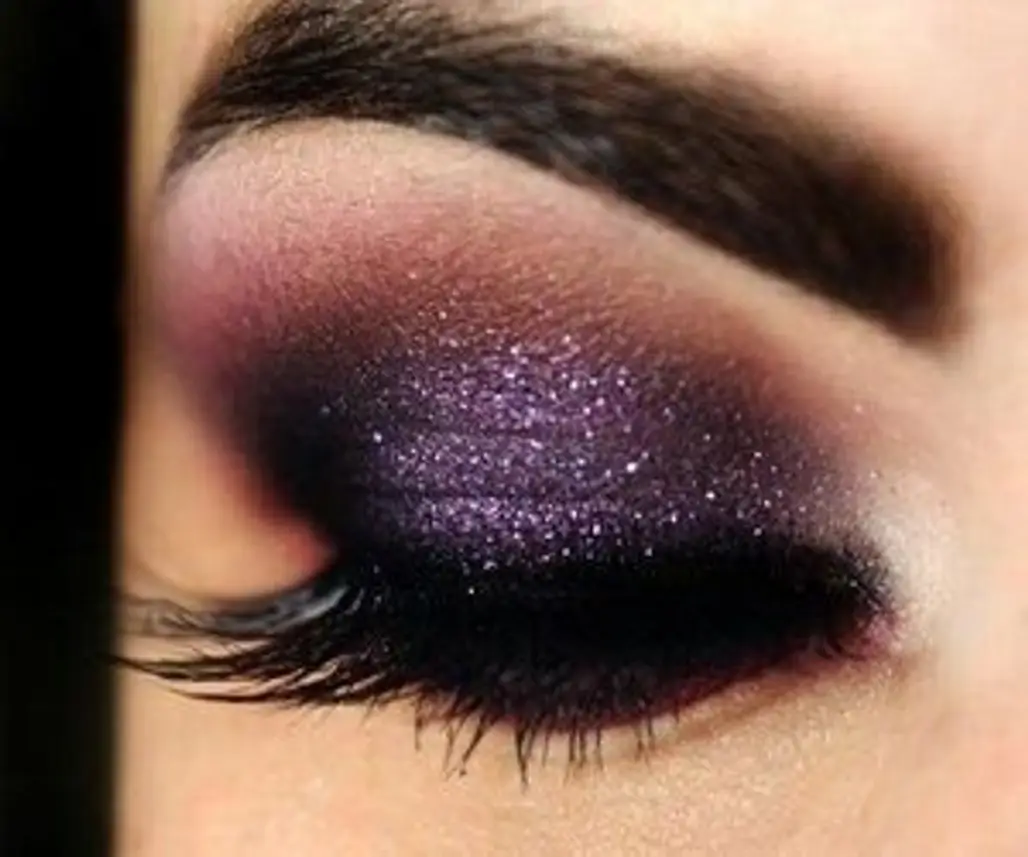 Purple Make up