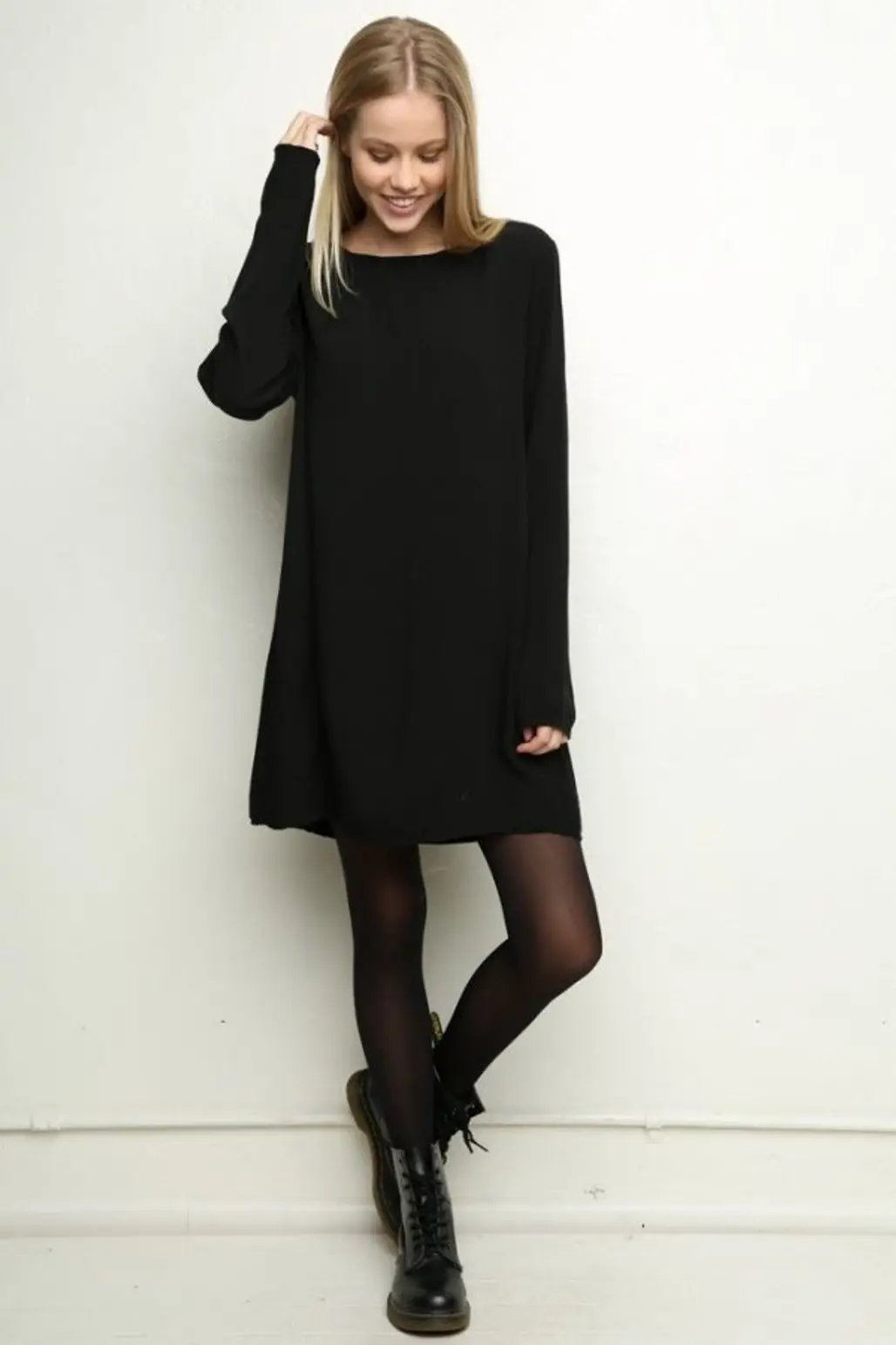 clothing,black,sleeve,outerwear,dress,