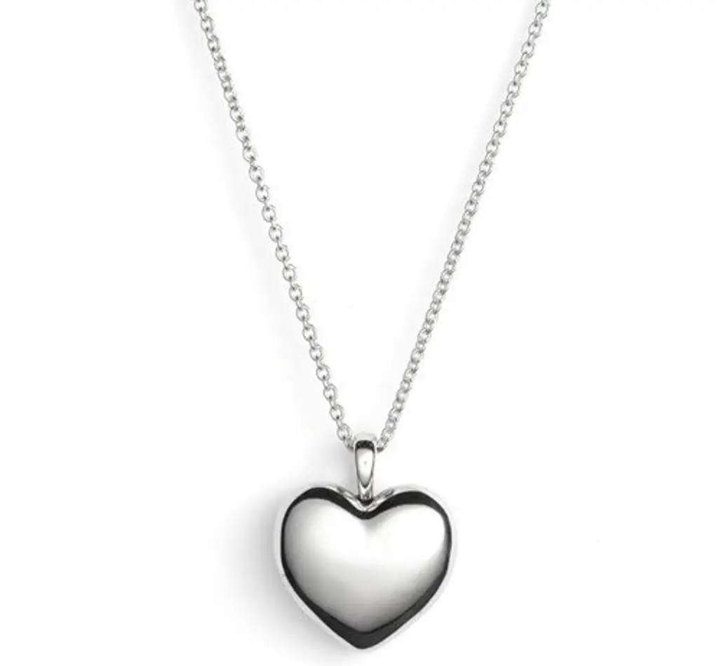 Simple Silver Heart