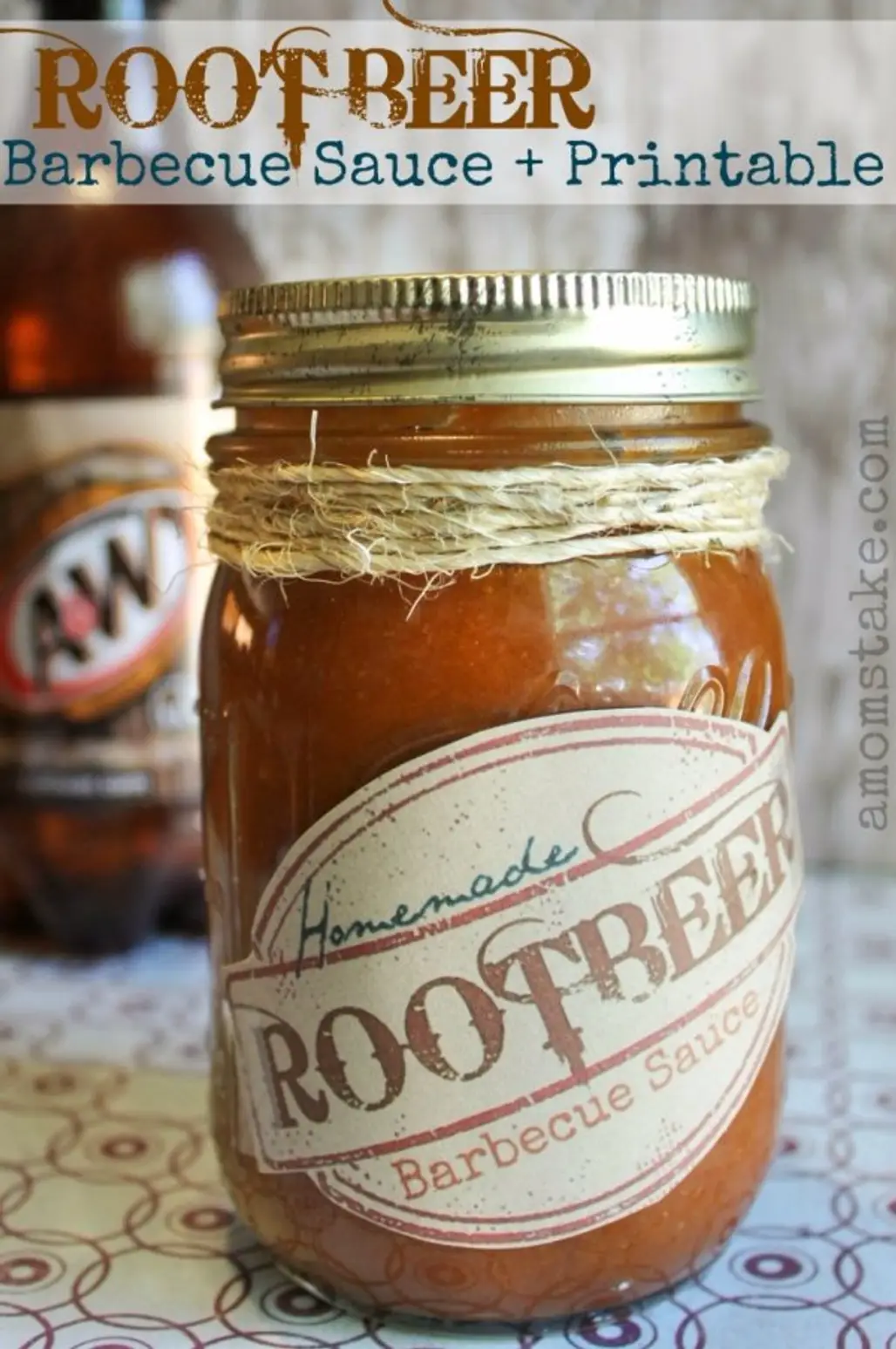 Homemade Root Beer Barbecue Sauce
