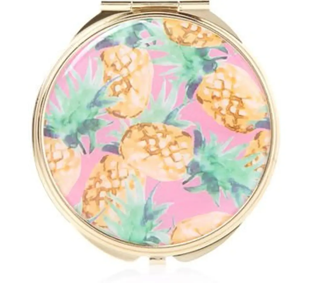 Passion Pineapple Compact Mirror