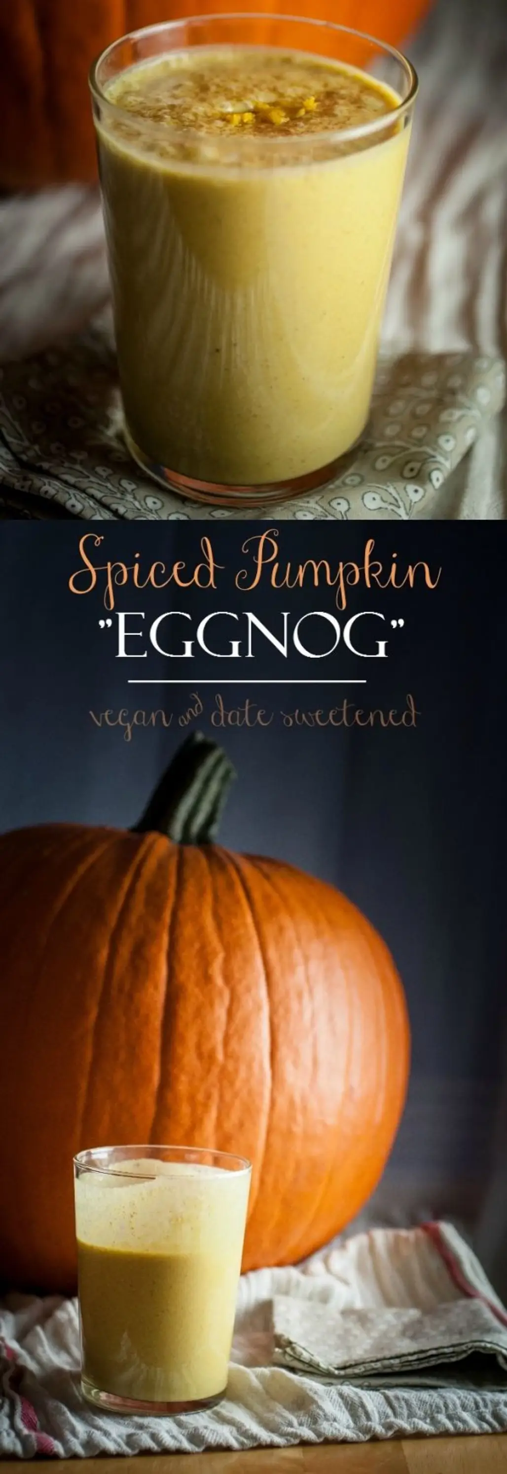 Spiced Pumpkin Eggnog