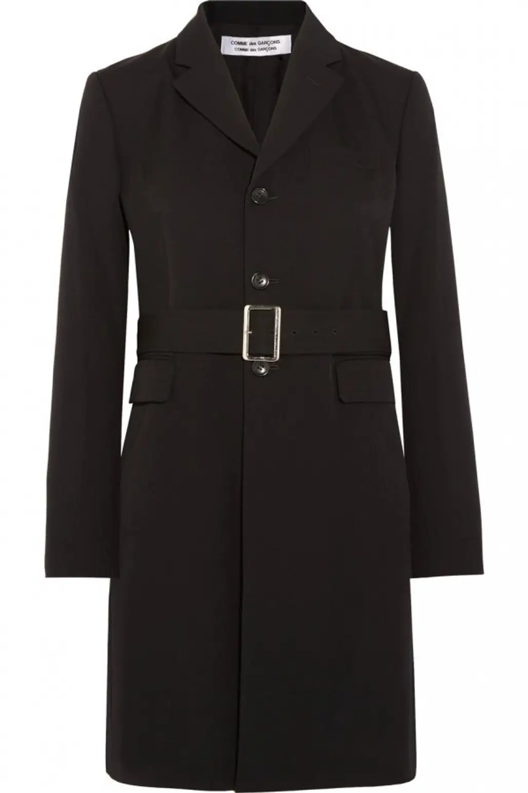 coat, black, overcoat, trench coat, formal wear,