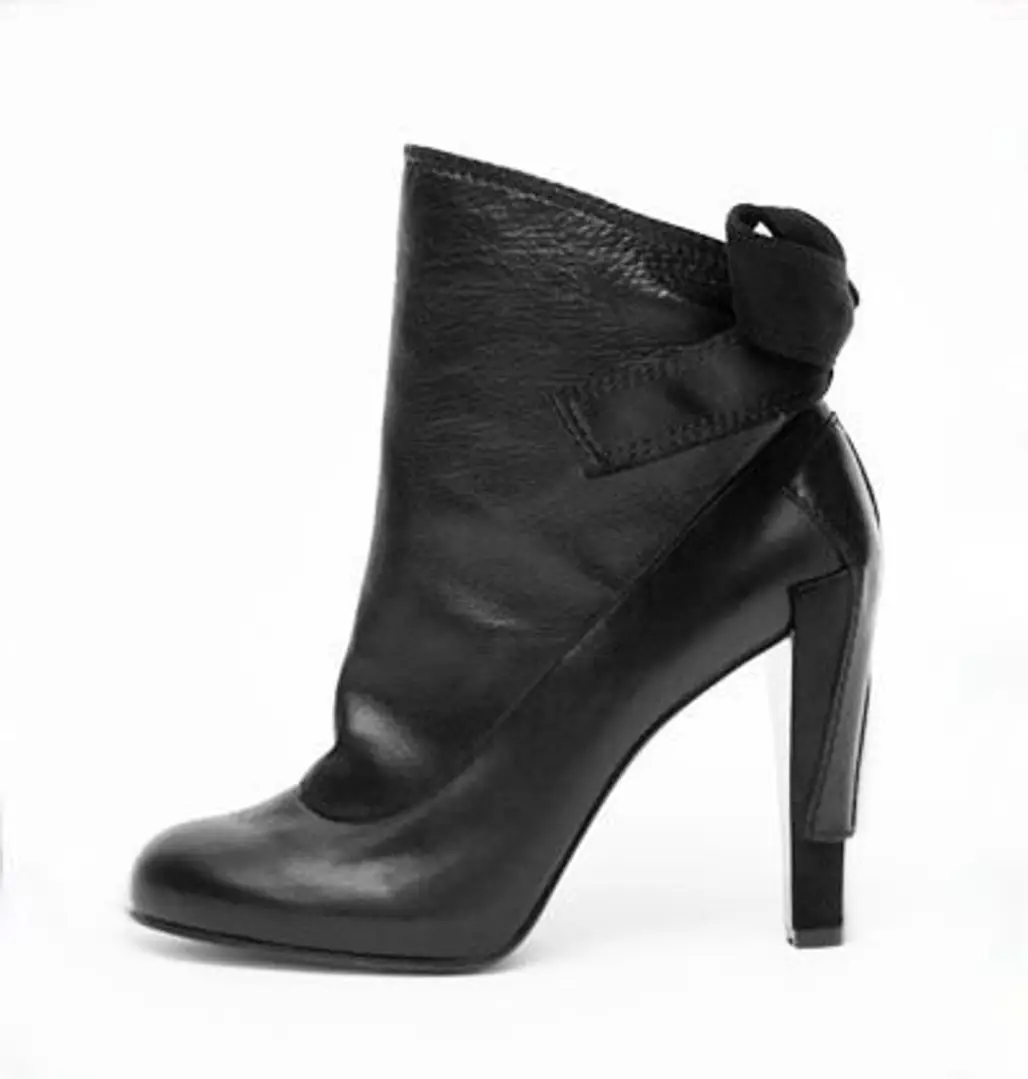 Christian Lacroix Leather Ankle Boot