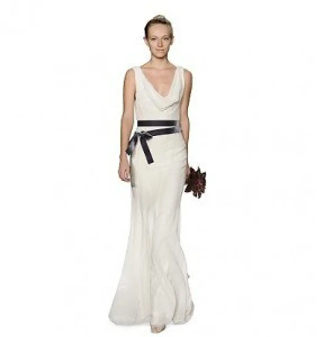 Ivory Silk Gown