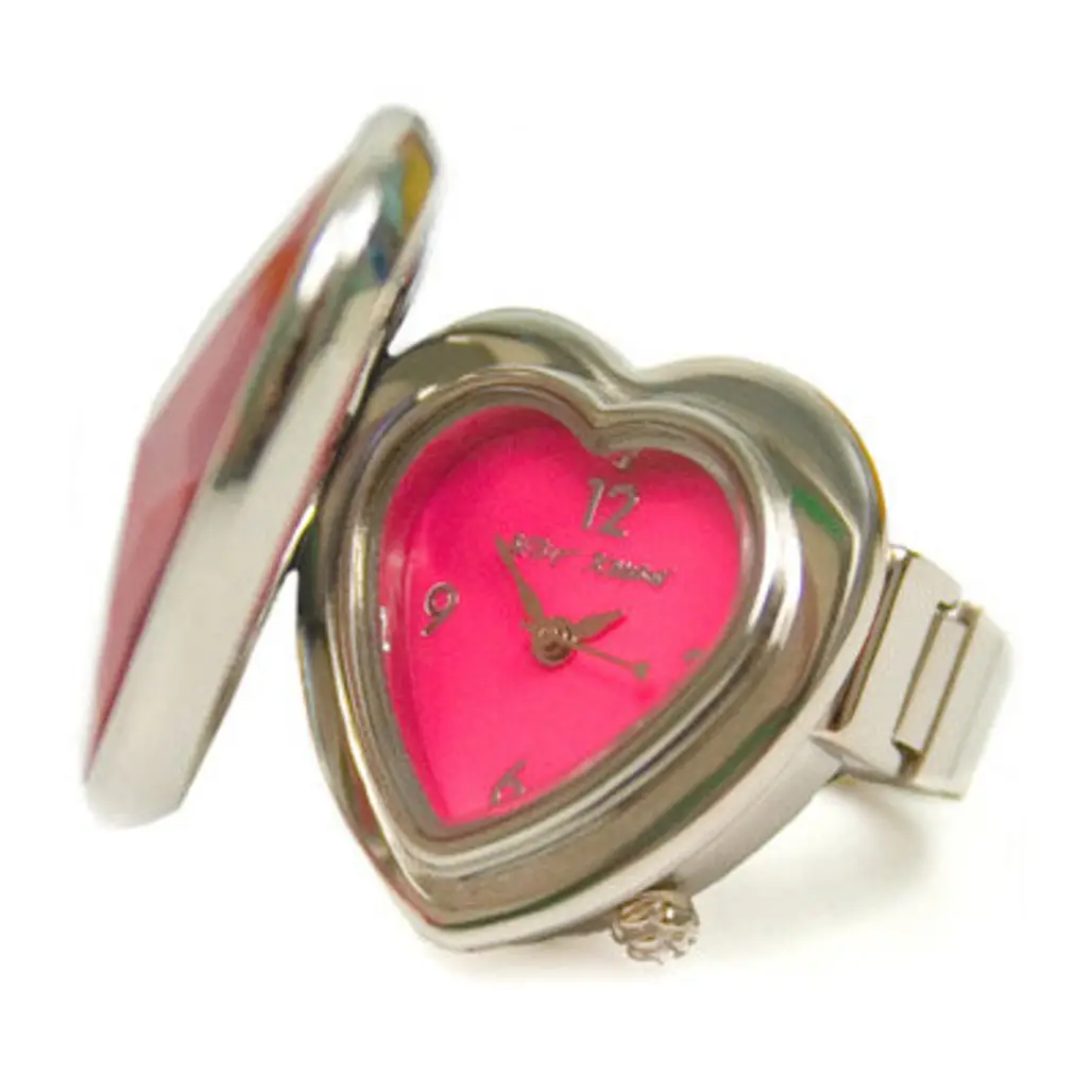 Betsey Johnson Heart Ring Watch ...