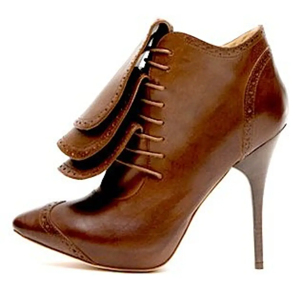 Alexander McQueen Leather Triple-tongue Ankle Boot