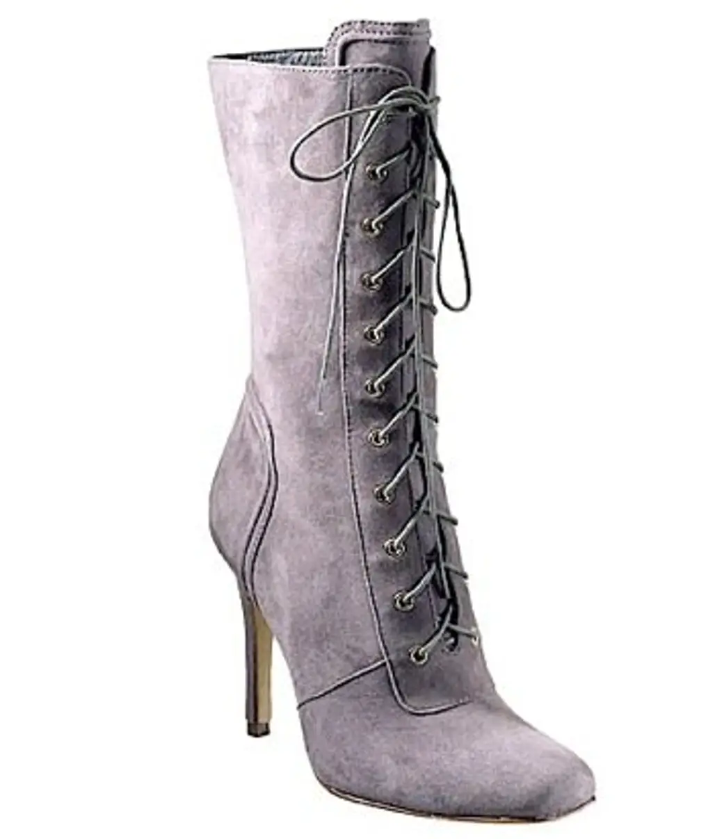 Nine West "Lazer" Laced up Boots