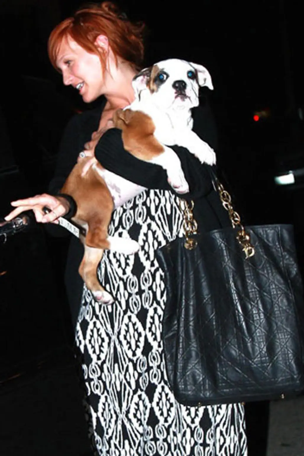 Ashlee Simpson and Rigby ...