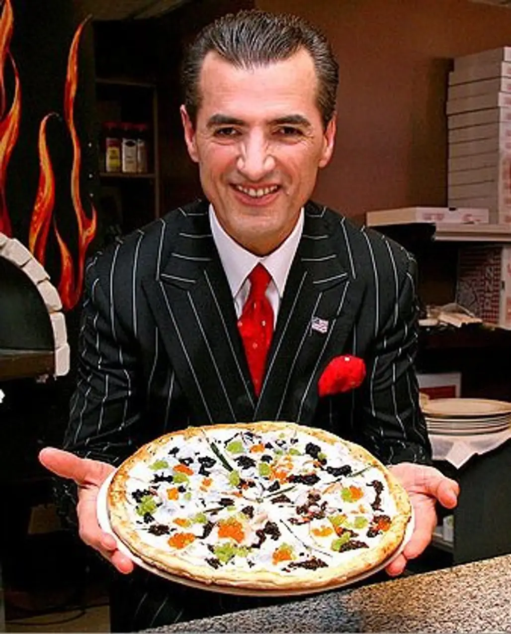 The Luxury Pizza ...